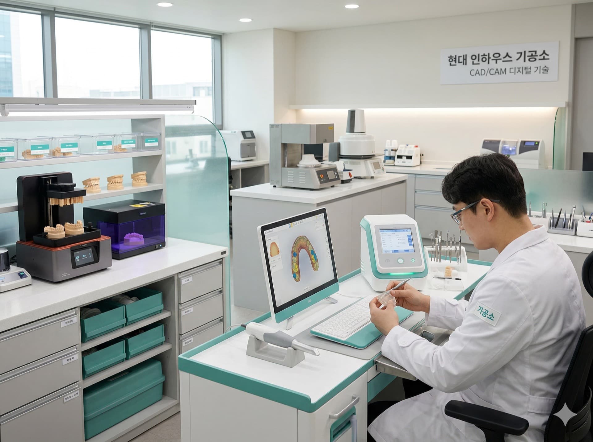 자체 디지털 기공소 운영